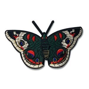 Moth Embroidered Patch
